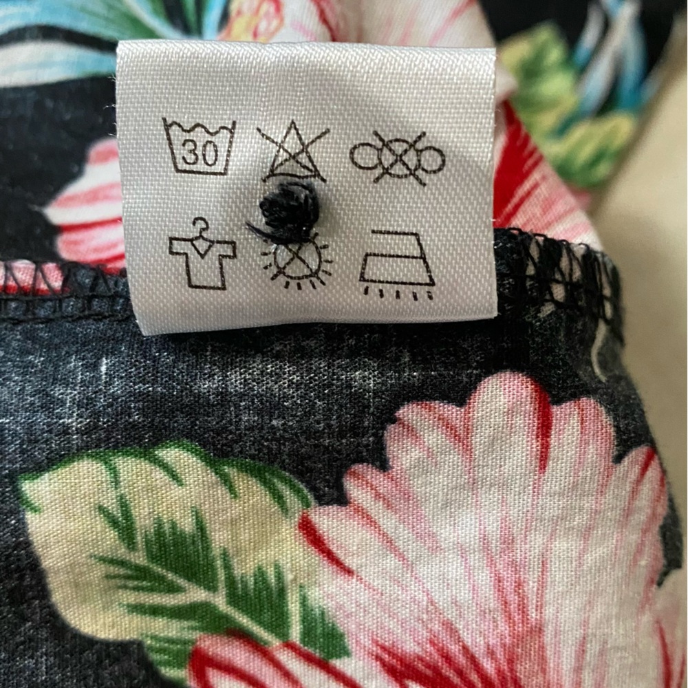 SSLR men’s Hawaiian shirt small excellent condition hundred percent cotton - Picture 6 of 6